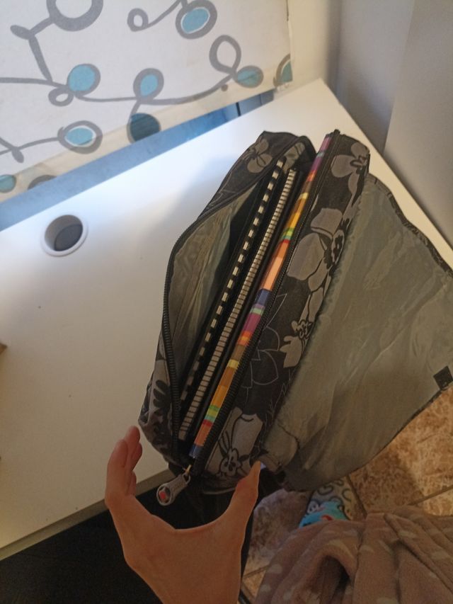 Mochila bandolera colegio/universidad