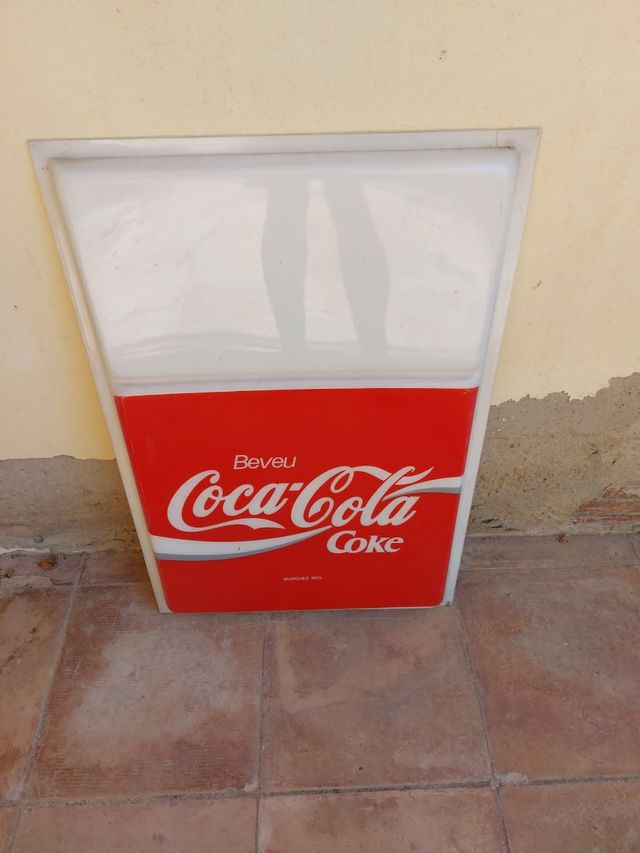 letrero cocacola