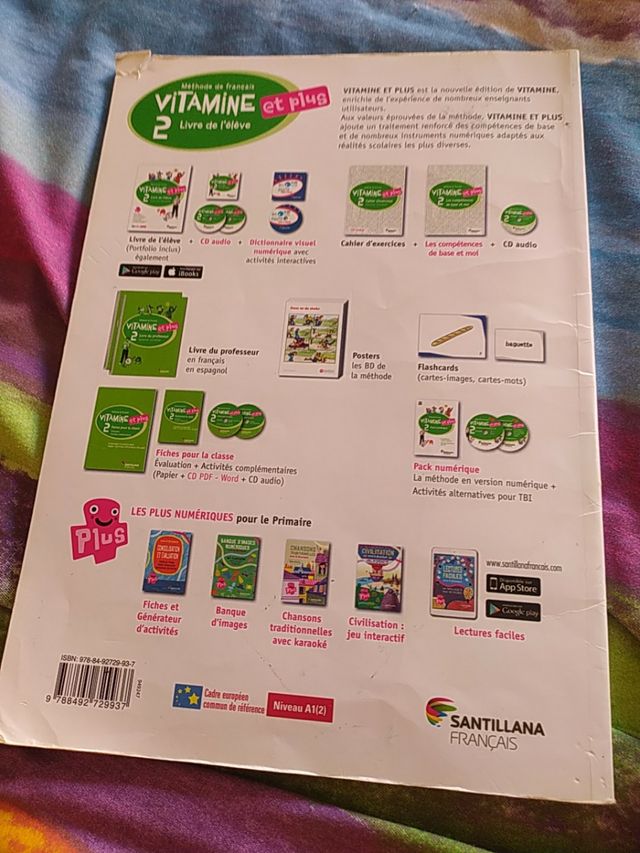 Vitamine etc plus Santillana Francés
