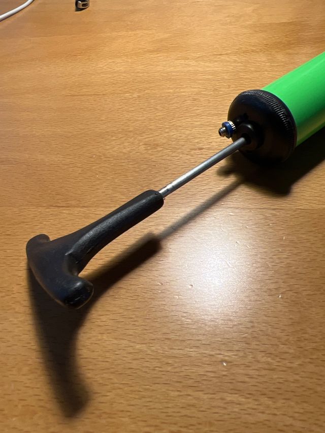 Bomba infladora de pelotas