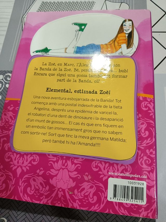 Elemental,estimada Zoé!