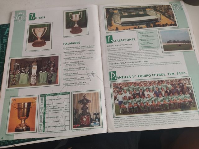 album del Real Betis Balompié