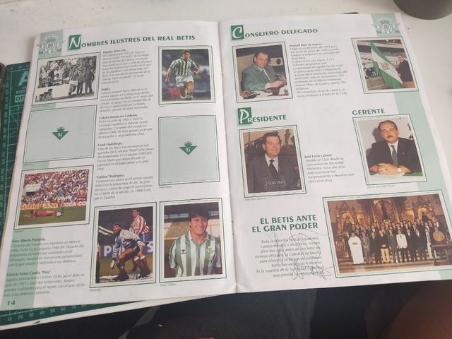 album del Real Betis Balompié