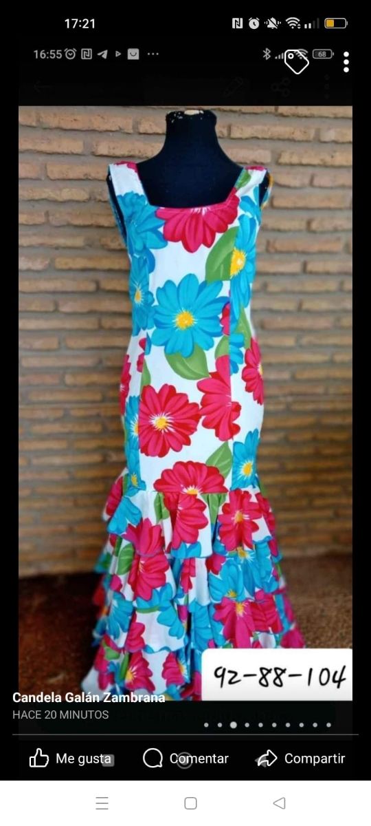 Bonitos trajes de flamenca