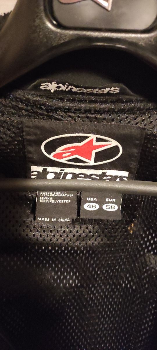 Mono de cuero 2 piezas alpinestars