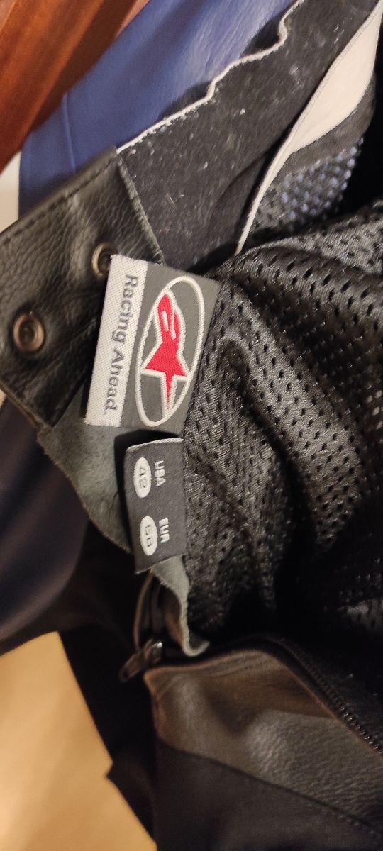 Mono de cuero 2 piezas alpinestars