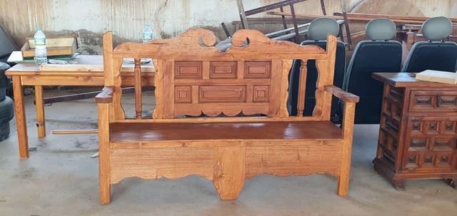 hola hacemos todo tipo de muebles rusticos artesan