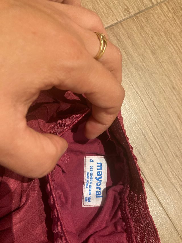 Falda Mayoral talla 4