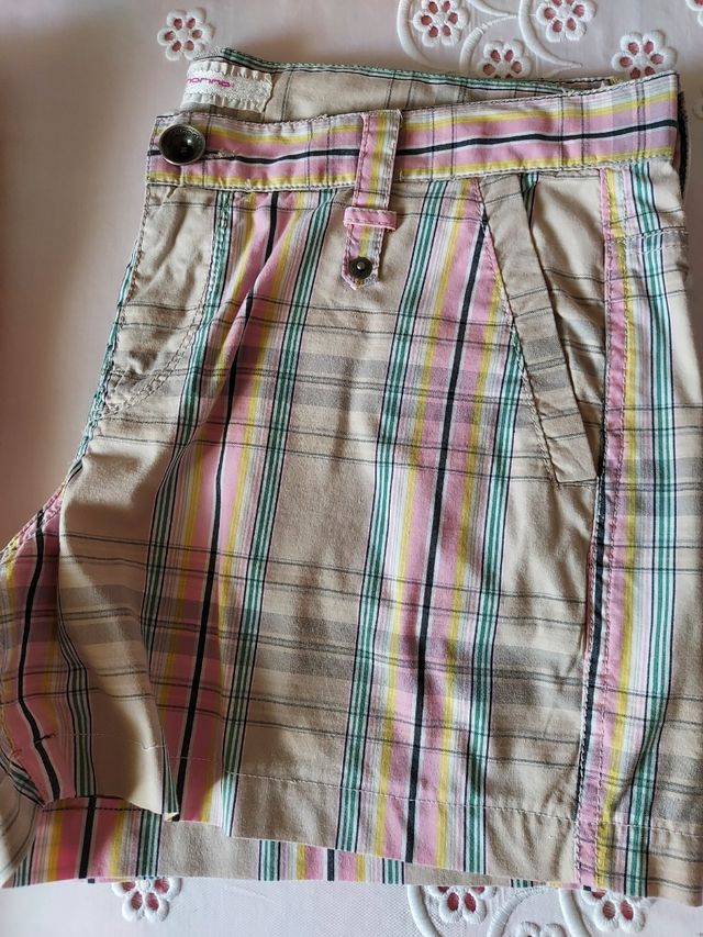 Lote 3 pantalones cortos mujer