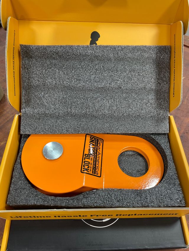 Gear America snatch block