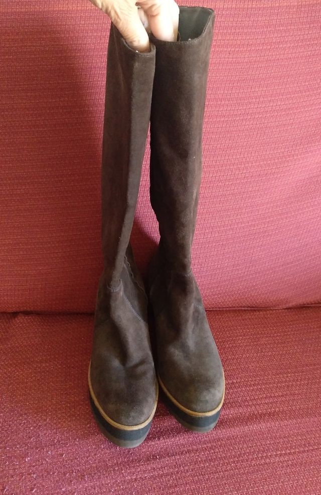 Botas altas ante