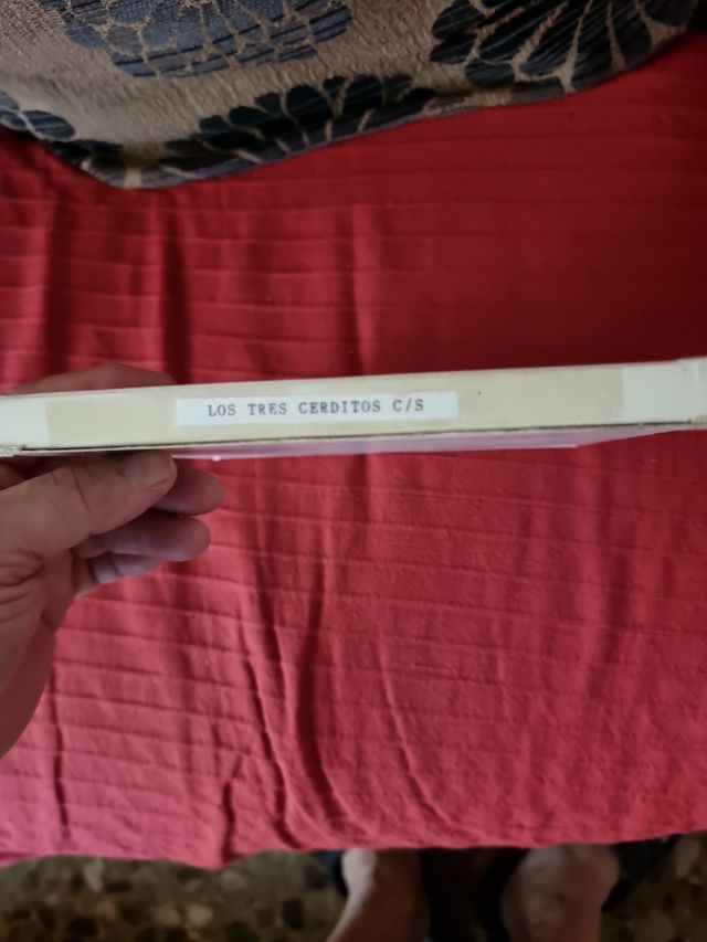 Los tres cerditos en súper 8 bobina 120 metros ita