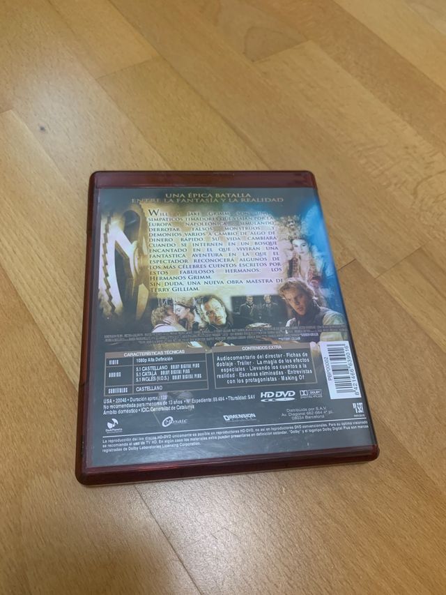 HD DVD El Secreto de los hermanos Grimm español