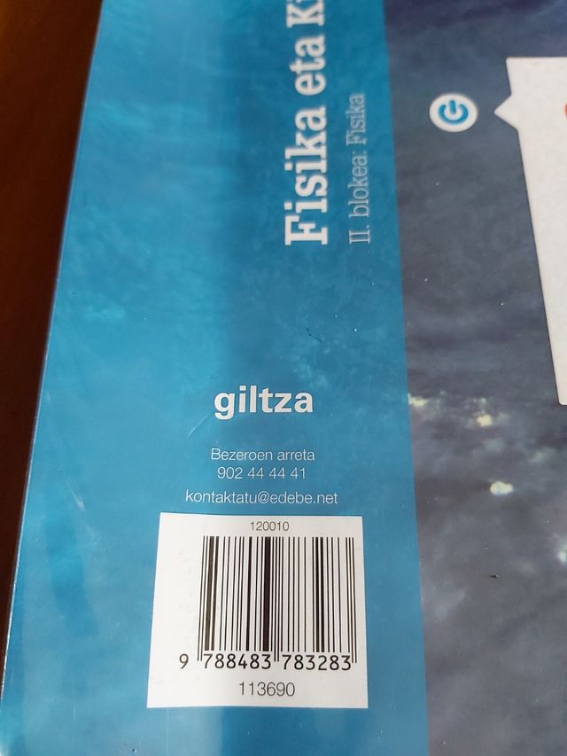 FISIKA ETA KIMIKA 3DBH isbn 9788483783283