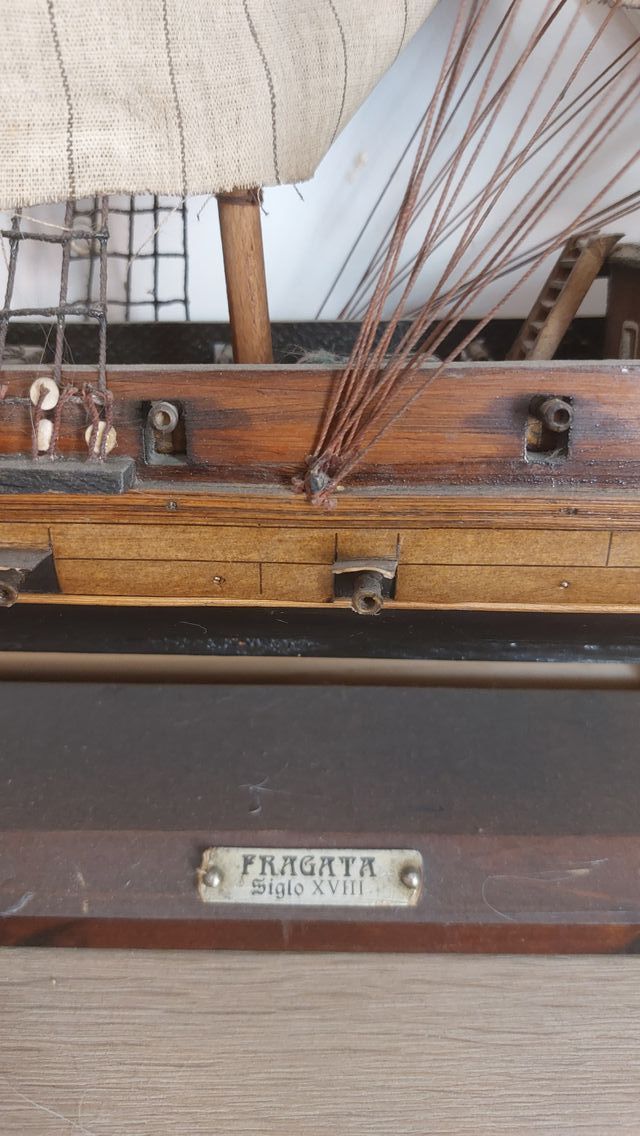 Maqueta fragata