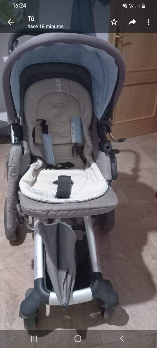 Silla de paseo, viene con su capazo.