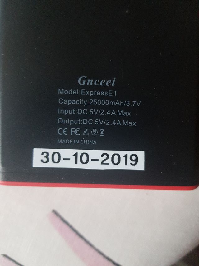 2 Baterias externas móbil