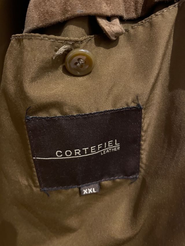 Cazadora/chaqueta ante color camel