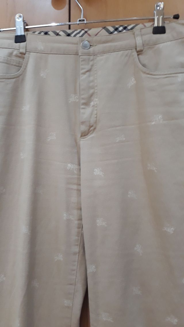 pantalon Burberry  chica vaquero color beig t/44