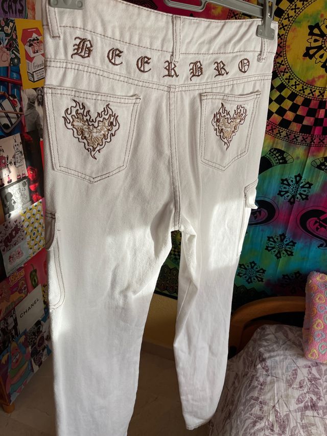 High waist pantalones