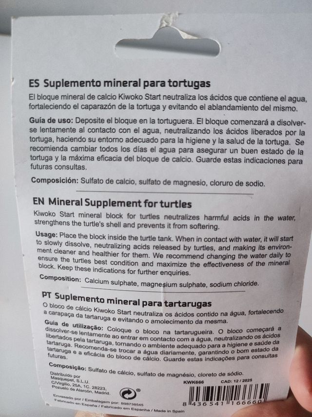 Calcio para Tortugas