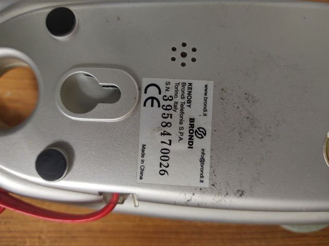 3 telefoni anni 80/90 Brondi e Lenor funzionanti