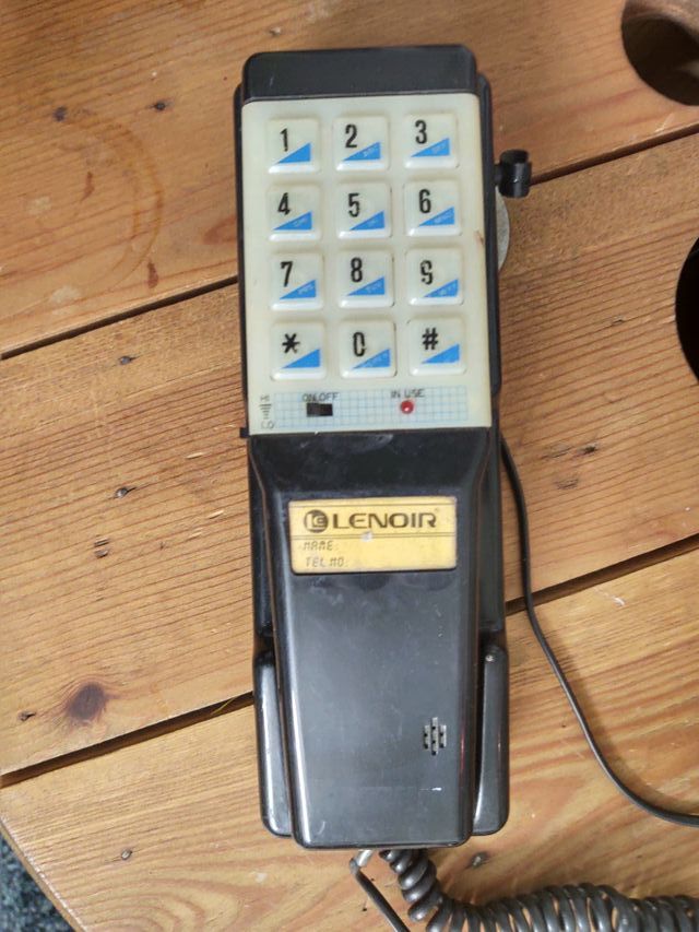 3 telefoni anni 80/90 Brondi e Lenor funzionanti