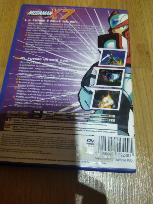 MegaMan x7 PlayStation 2