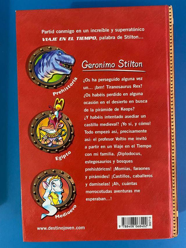 Libros tapa dura de Geronimo Stilton (castellano)
