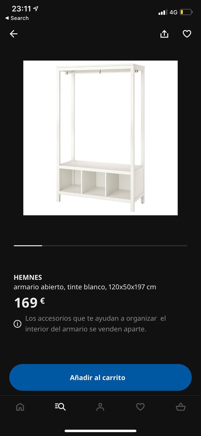 Armario Ikea color Blanco
