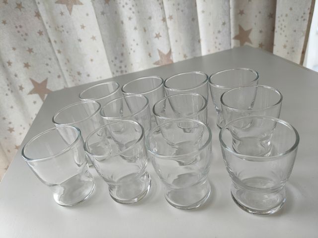 Juego 12 vasos 