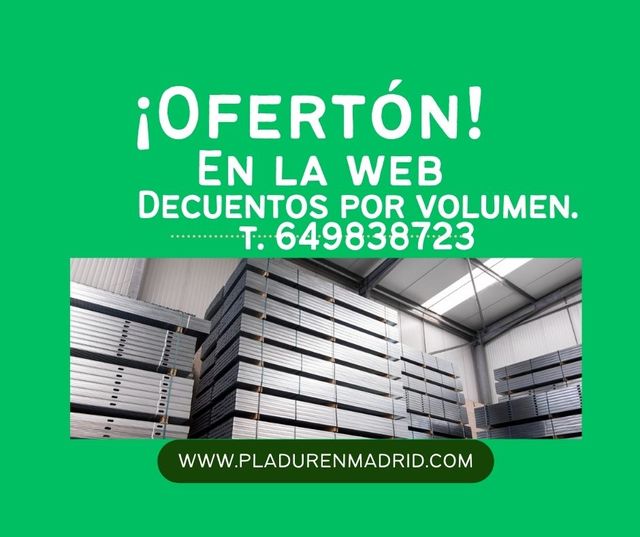 “Perfil galvanizado para pladur en oferta”