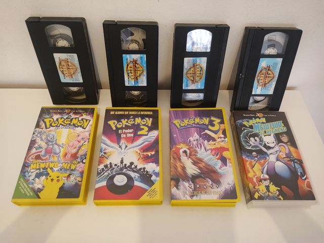 Peliculas y serie Pokemon - Vhs
