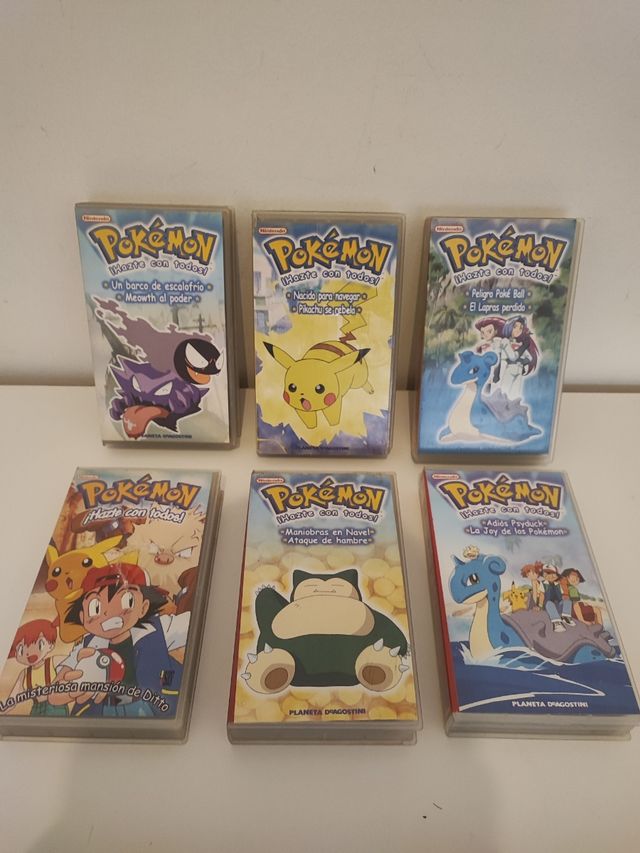 Peliculas y serie Pokemon - Vhs