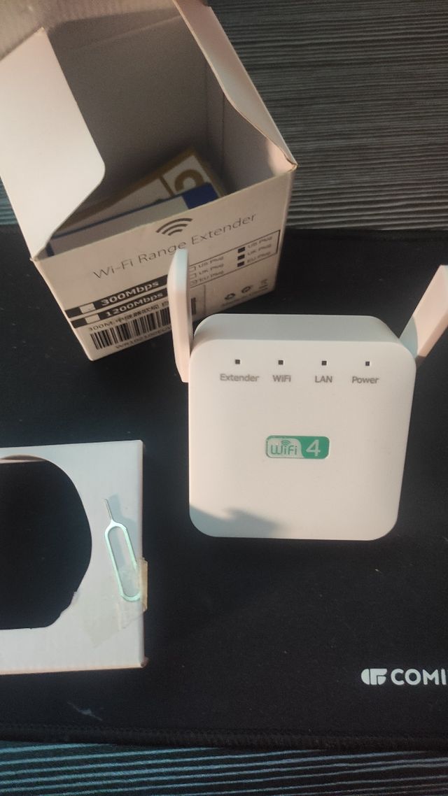 REPETIDOR ROUTER WIFI RED NUEVO