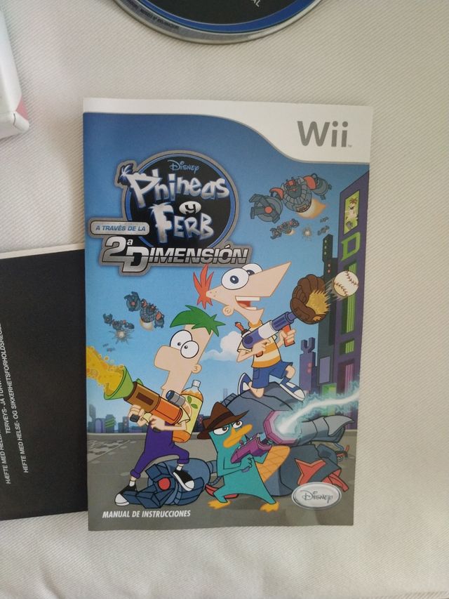 Juego Wii Phineas & Ferb