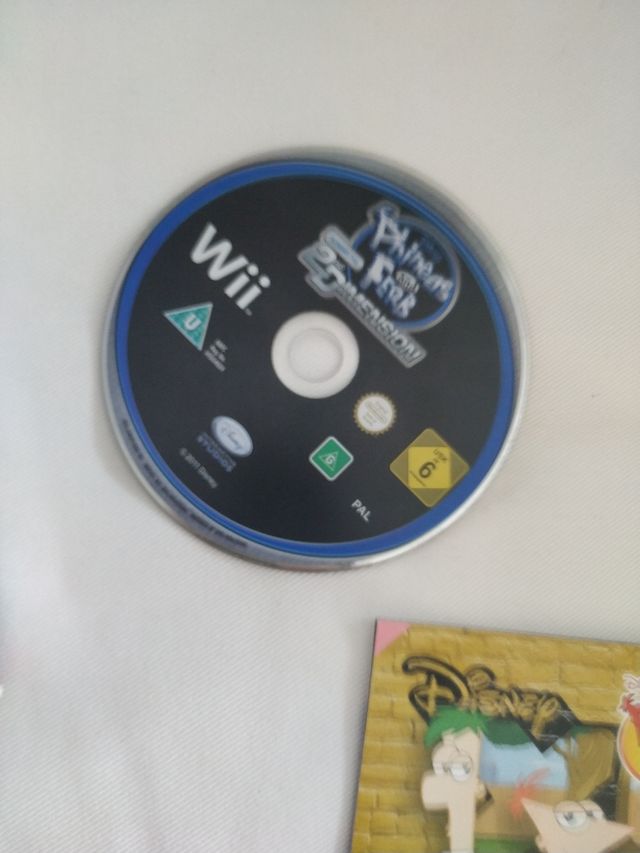 Juego Wii Phineas & Ferb