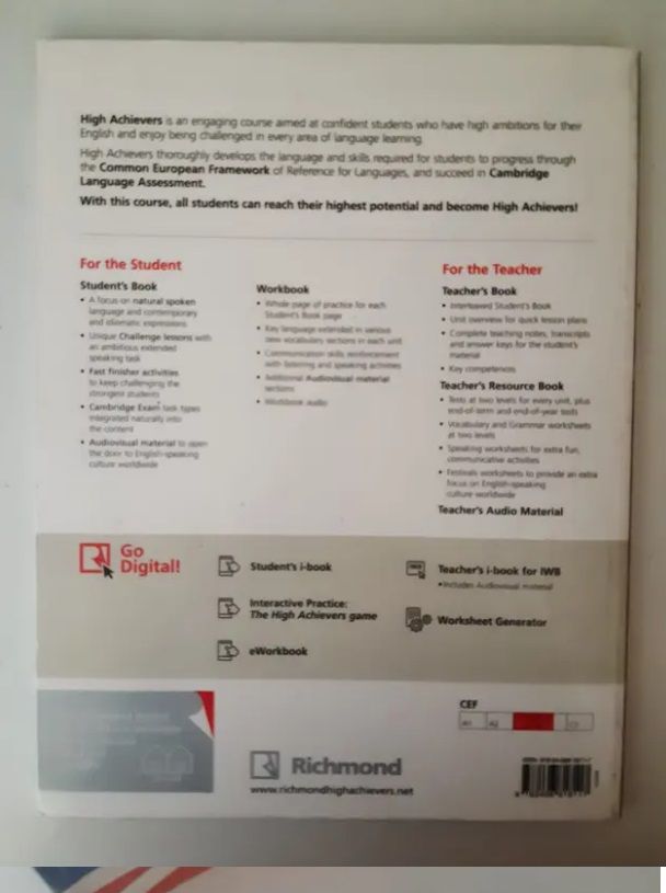 High Achievers/Student's book ESO 4 Richmond Text