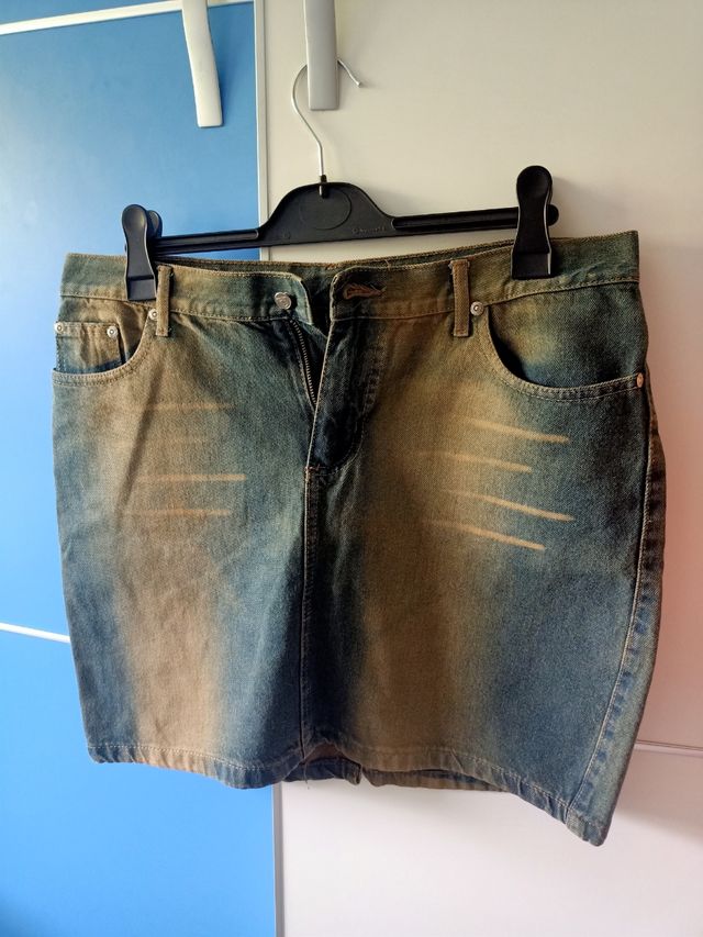 Falda vaquera New Max - Brasileña