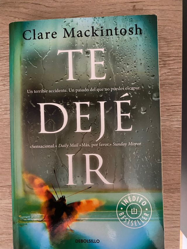 Libro Te dejé ir de Clare Mackintosh