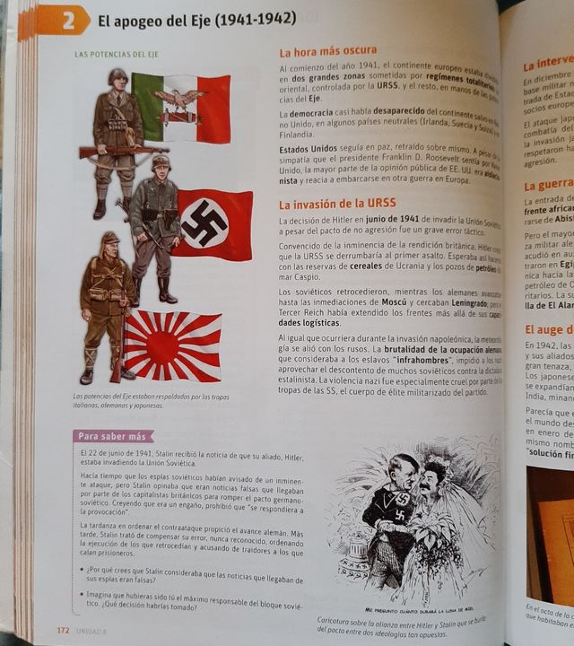 Libro Geografía e Historia 4 ESO (Savia SM)