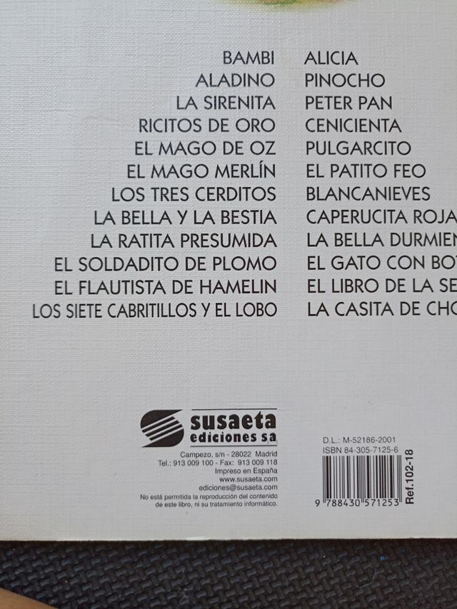 Lote Cuentos clásicos