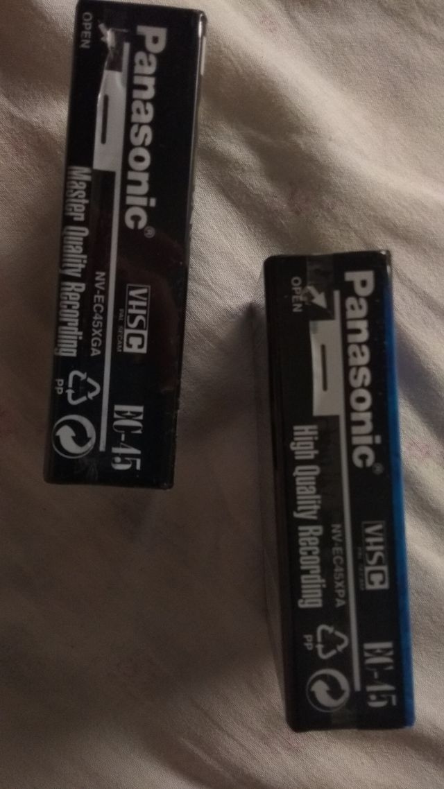 Cintas videocassette Panasonic