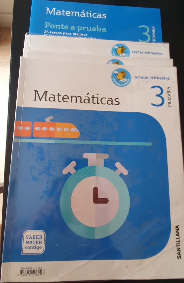 Libros tercero primaria Santillana