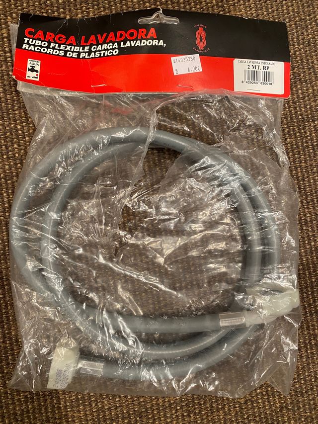 Tubo carga de agua lavadora