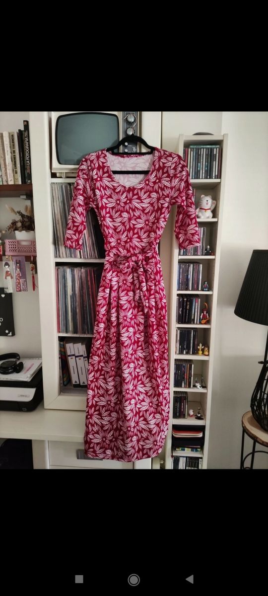 Vestido midi  vintage