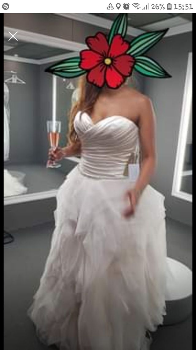 vestido Novia,puedes venir a verlo