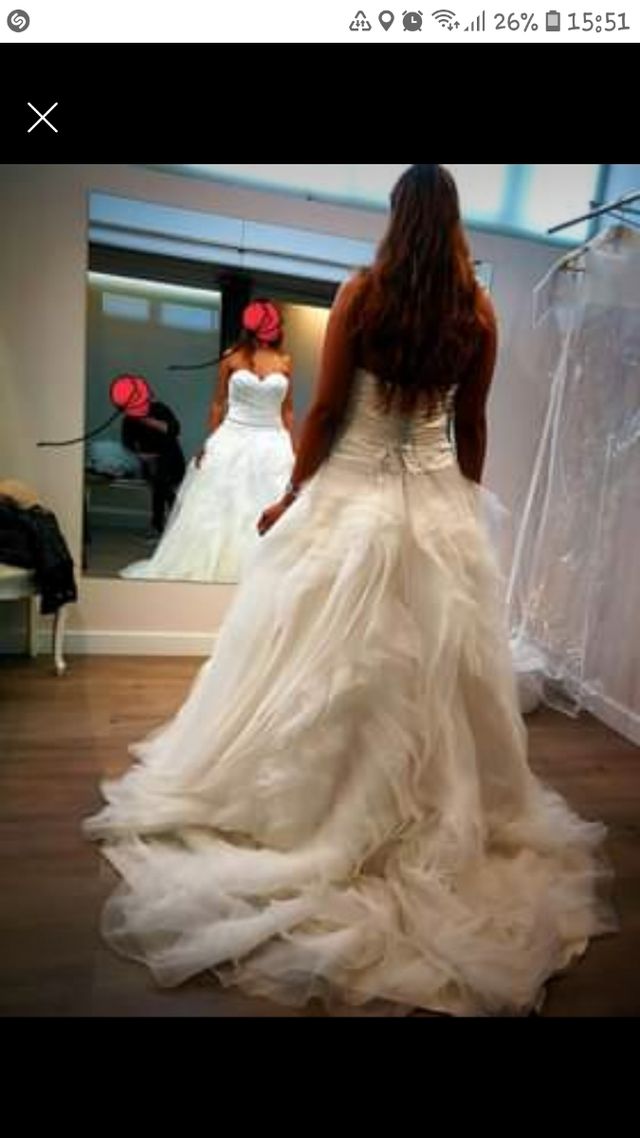 vestido Novia,puedes venir a verlo