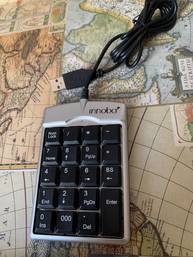 Teclado numérico USB