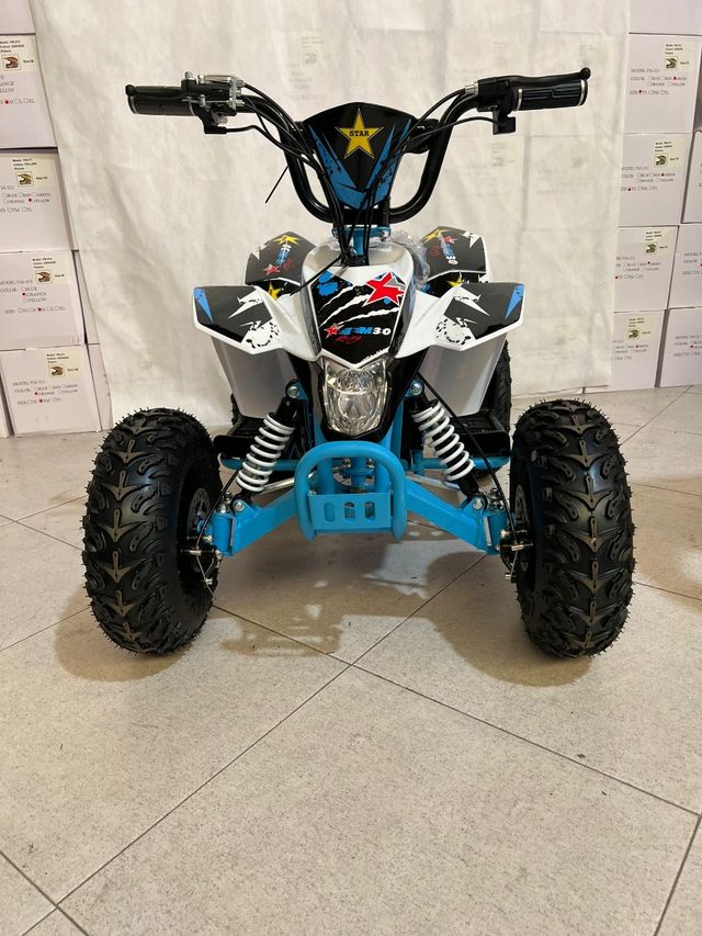 QUAD ELÉCTRICO 1000W INFANTIL 3 VELOCIDADES, 36V